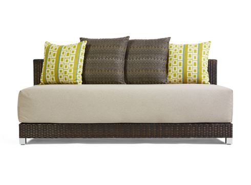 Hand Woven Sectional Middle Sofa