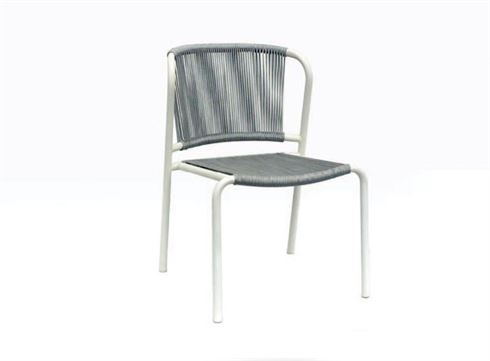Stackable Interlacing Side Dining Chair