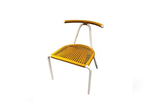 Stackable T Side Dining Chair